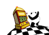 Cartoon: Panda Casino... (small) by berk-olgun tagged panda,casino