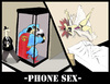 Cartoon: PHONE SEX... (small) by berk-olgun tagged phone sex