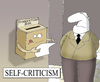 Cartoon: Self-Criticism.. (small) by berk-olgun tagged self,criticism