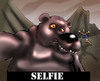 Cartoon: SELFIE... (small) by berk-olgun tagged selfie