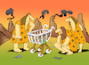 Cartoon: Shopping Madness... (small) by berk-olgun tagged shopping,madness