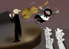 Cartoon: Stage Diving.. (small) by berk-olgun tagged stage,diving