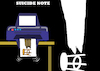 Cartoon: Suicide Note... (small) by berk-olgun tagged suicide,note