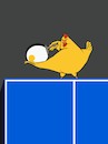Cartoon: Table Tennis... (small) by berk-olgun tagged table,tennis