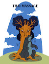 Cartoon: Thai Massage... (small) by berk-olgun tagged thai,massage