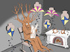 Cartoon: The Kite Collector... (small) by berk-olgun tagged the,kite,collector