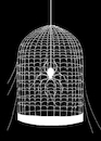 Cartoon: The Spidercage... (small) by berk-olgun tagged the,spidercage