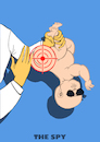 Cartoon: The Spy... (small) by berk-olgun tagged the,spy