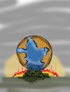 Cartoon: Wildfire... (small) by berk-olgun tagged wildfire