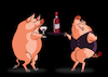 Cartoon: Wine Cork... (small) by berk-olgun tagged wine,cork