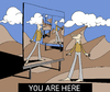 Cartoon: You Are Here... (small) by berk-olgun tagged you,are,here