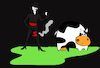 Cartoon: Zorro... (small) by berk-olgun tagged zorro