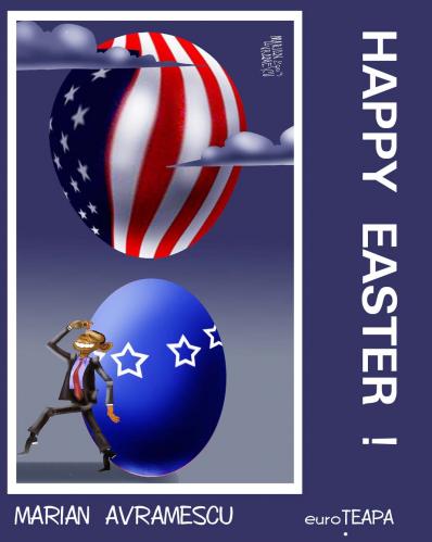 Cartoon: HAPPY EASTER (medium) by Marian Avramescu tagged mav