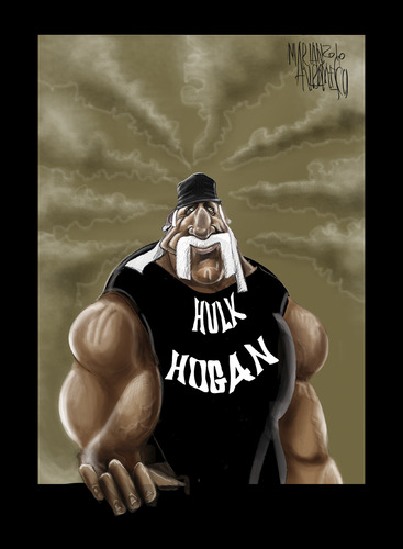 Cartoon: hulk (medium) by Marian Avramescu tagged mmmmmmmmmmmmmmm