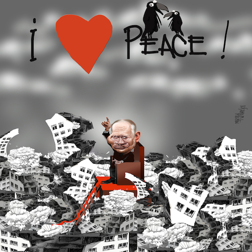 Cartoon: hypocisy (medium) by Marian Avramescu tagged mmmm