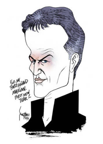 Cartoon: Marian Avramescu by Sevket Yalaz (medium) by Marian Avramescu tagged mmmmmm