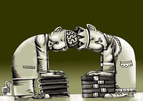 Cartoon: Money (medium) by Marian Avramescu tagged zmoney