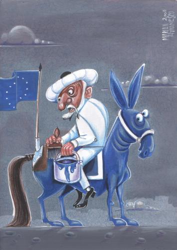 Cartoon: TURKIS (medium) by Marian Avramescu tagged eu