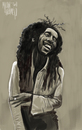 Cartoon: Bob Marley (small) by Marian Avramescu tagged mmmmmmmmmmmmm