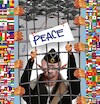 Cartoon: PEACE (small) by Marian Avramescu tagged war