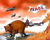 Cartoon: Russian peace (small) by Marian Avramescu tagged peace,war