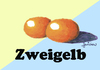 Cartoon: Zweigelb (small) by jerichow tagged eigelb,zwei,wortspiel