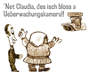 Cartoon: claudia (small) by jenapaul tagged politik,claudi,roth,politiker,grüne,die,grünen