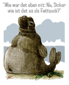 Cartoon: dick (small) by jenapaul tagged dick,seeelefant,möwe,humor,tiere