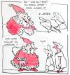 Cartoon: Auf eine dumme Frage --- (small) by Kala tagged nikolausi