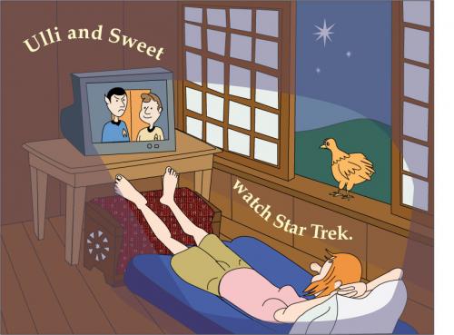 Cartoon: Star Trek (medium) by red tagged ulli,sweet,pea,star,trek