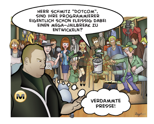 Cartoon: Die Presse 48 (medium) by Die Presse tagged pressekonferenz