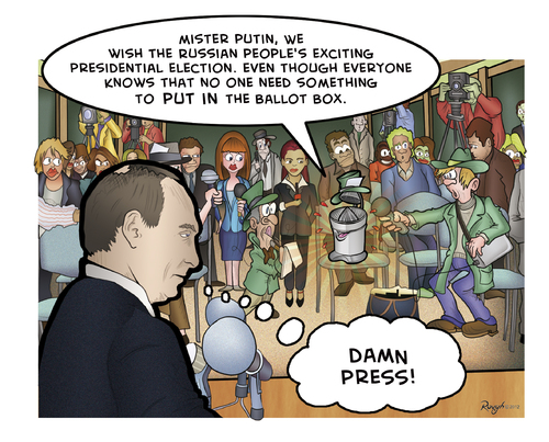 Cartoon: Die Presse 59 (medium) by Die Presse tagged pressekonferenz