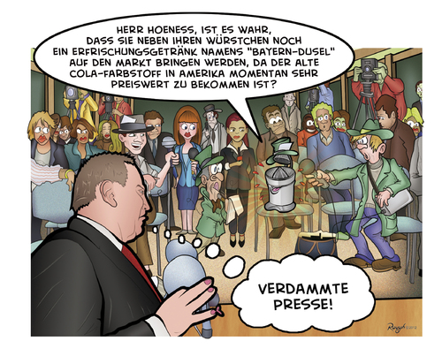 Cartoon: Die Presse 63 (medium) by Die Presse tagged pressekonferenz