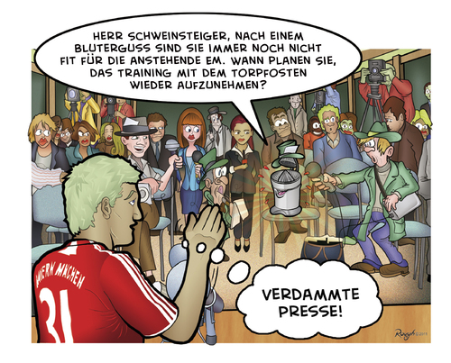 Cartoon: Die Presse 68 (medium) by Die Presse tagged pressekonferenz