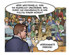 Cartoon: Die Presse 04 (small) by Die Presse tagged pressekonferenz