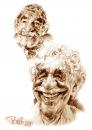 Cartoon: Gabriel Garcia Marquez (small) by Tonio tagged portrait caricature after photo zeichnung karikatur nach foto writer schriftsteller nobel prize winner south amerika