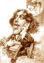 Cartoon: Oscar Wilde irish writer (small) by Tonio tagged caricatura portrait writer irish