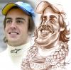 Cartoon: Alonso (small) by zsoldos tagged alonso formula1