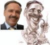 Cartoon: caricature from photo (small) by zsoldos tagged sepia,drawing