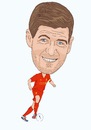 Cartoon: Gerrard Liverpool Legend (small) by Vandersart tagged liverpool,cartoons,caricatures