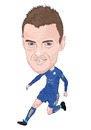 Cartoon: Vardy Leicester (small) by Vandersart tagged leicester,cartoons,caricatures