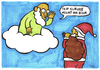 Cartoon: Glaube (small) by meikel neid tagged gott,weihnachten,weihnachtsmann,feiertag,religion