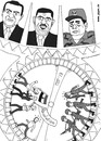 Cartoon: Ägyptens Zeitenwende (small) by TDT tagged ägypten,revolution,arabischer,frühling,mursi,mubarak,sisi,hamsterrad