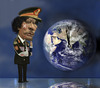 Cartoon: Gadaffi (small) by Fred Makubuya tagged gadaffi,libya,arab,leaders,north,africa