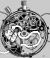 Cartoon: Clockwork (small) by zu tagged clockwork,hearth,circulation,clock,sport