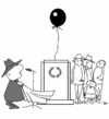 Cartoon: Monument (small) by zu tagged monument,balloon,ceremony