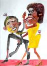 Cartoon: Obama tanz 1 (small) by zichy2008 tagged berühmze,personen