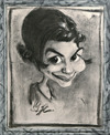 Cartoon: Amelie (small) by Avel tagged caricature
