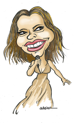 Cartoon: Emmelie de Forest (medium) by jeander tagged eurovision,song,contest,winner,eurovision,song,contest,winner