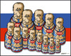 Cartoon: Russian Politics (small) by jeander tagged russia united party putin electin president